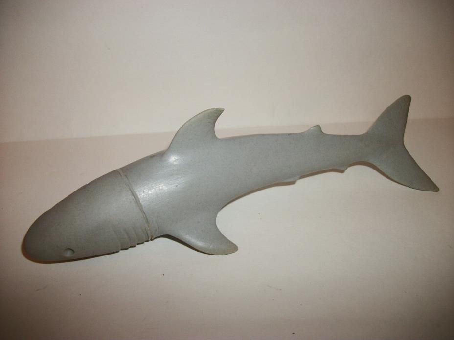 GI Joe Vtg 70's Figure Adventure Team 60's Animal #4 Gray Rubber Shark