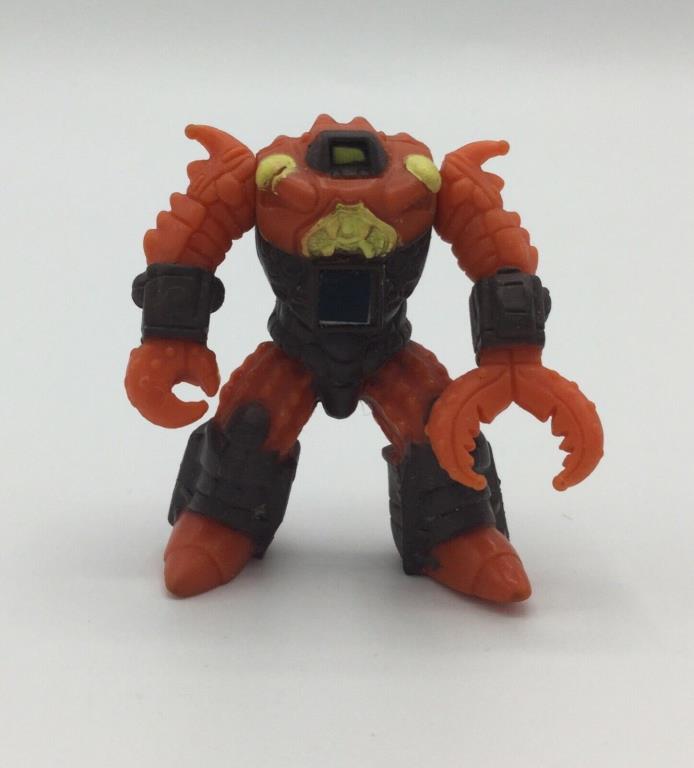 Battle Beasts #28 Crusty Crab w Rub (Water).  Vintage Hasbro Takara Beast