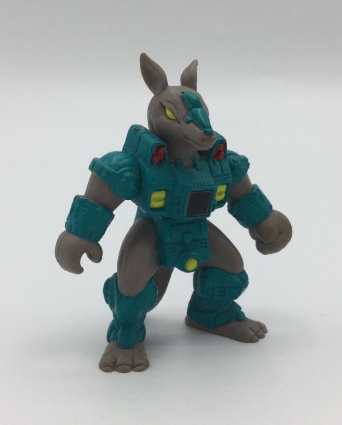 Battle Beasts #35 Kickback Kangaroo w Rub (Wood).  Hasbro Takara Beast
