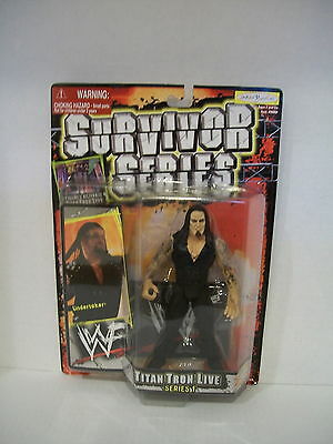 WWE WWF SURVIVOR SERIES TITAN TRON LIVE SERIES 1 UNDERTAKER ACTION FIGURE