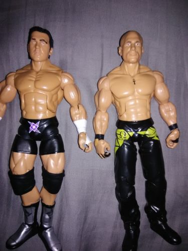 Jakks TNA Deluxe Impact Frankie Kazarian & Christopher Daniels Figures lot