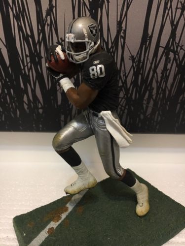 JERRY RICE Oakland Raiders NFL McFarlane Series 5 Black Jersey LOOSE Figure