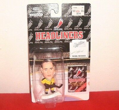 MARK MESSIER NHLPA 1996 Corinthian Headliners Figure Signature Series H020