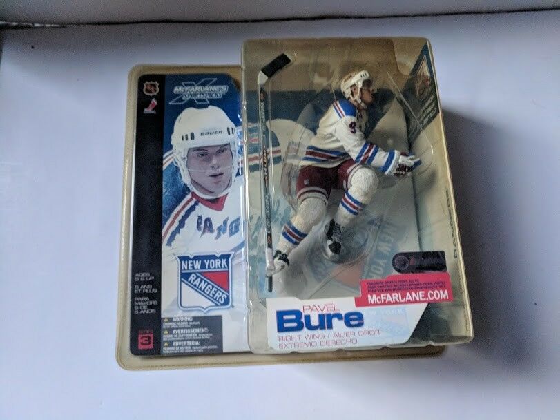 2002 McFarlane NHL Hockey Series 3 PAVEL BURE NY RANGERS Action Figure    NEW