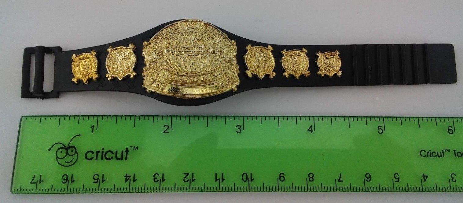 WWE World Wrestling Entertainment Champion Championship Belt Figure Accessory