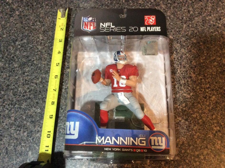 McFarlane Toys NFL Football Series 20 Eli Manning New York Giants VARIANT Figure