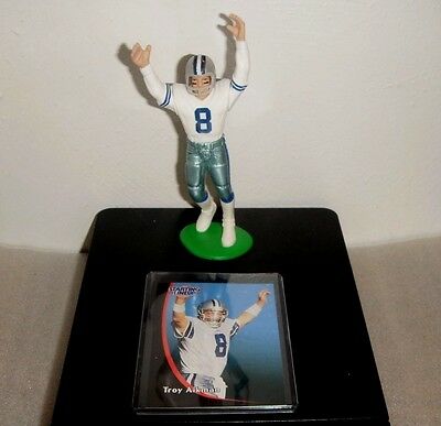 TROY AIKMAN Dallas Cowboys 1998 Starting Lineup Figure w/ Collector Card