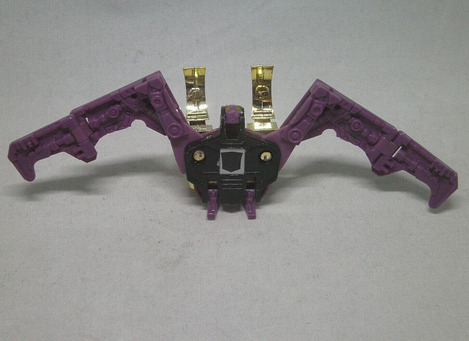 G1 Vintage Transformers Decepticon Cassette - Ratbat *w/ Gold Weapons*