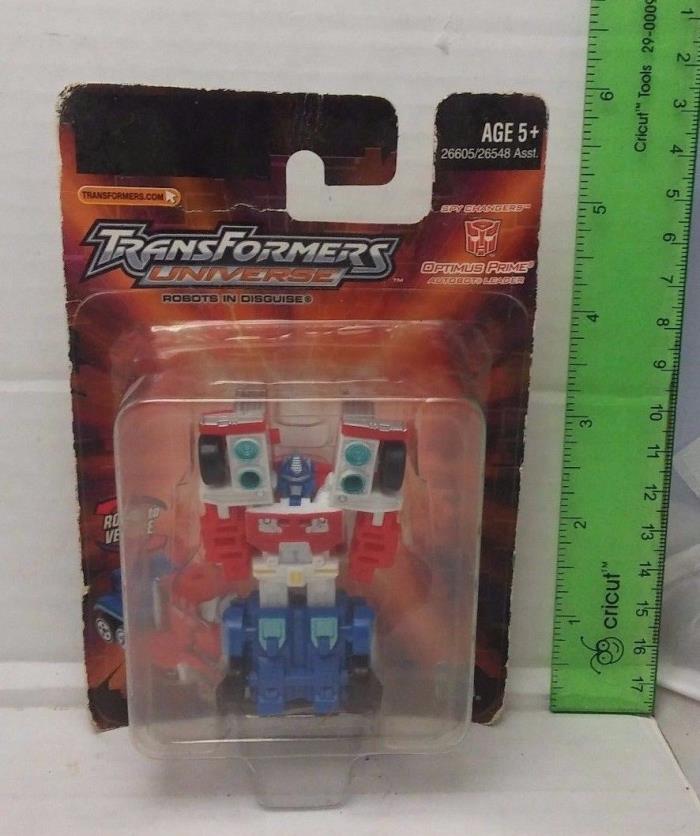 Optimus Prime Transformers Universe Spy Changers Figure Hasbro New Autobot