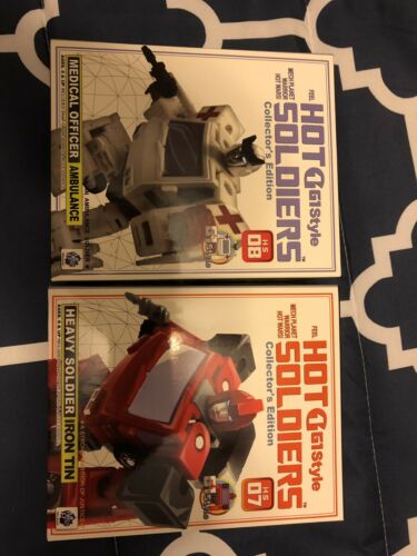 Transformers Hot Soldiers HS07 Ironhide And HS08 Ratchet