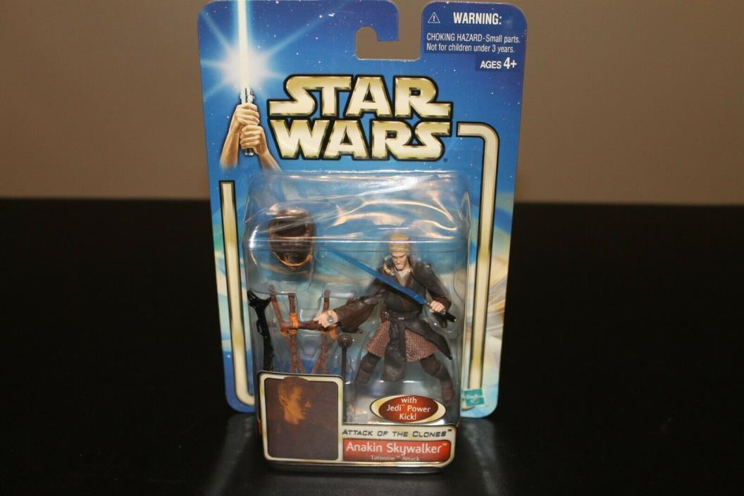 Star Wars Saga Anakin Skywalker Tatooine Attack 2002 #43 MOC