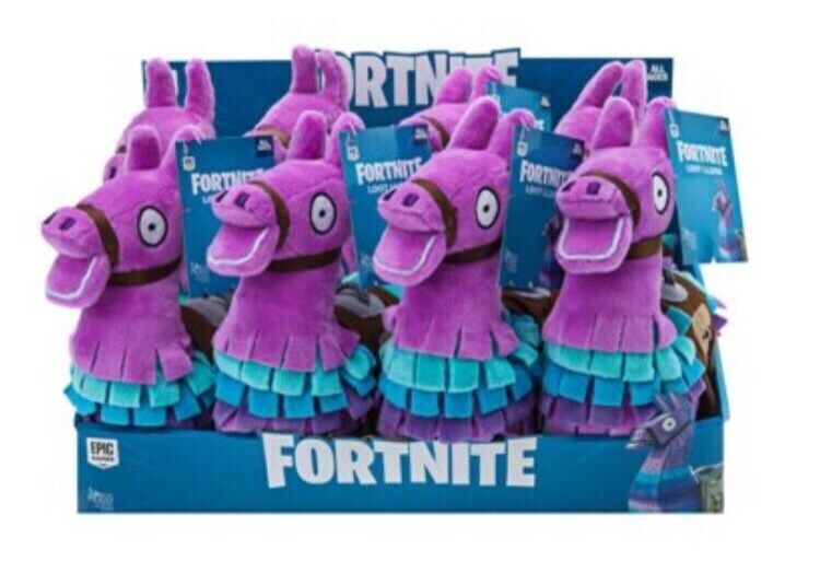 Llama Plush Figure Fortnite Game PC Troll Stash Llama Alpaca