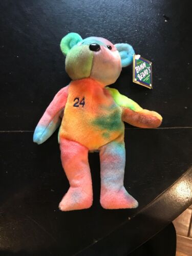 Bamm Beano's Ken Griffey JR  collectible plush bear #24
