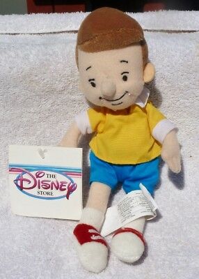Disney Store Christopher Robin Plush Mini Bean Bag NWT, Winnie the Pooh group
