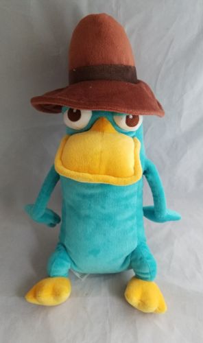 Disney Parks Phineas and Ferb Agent P Perry the Platypus stuffed plush - 16