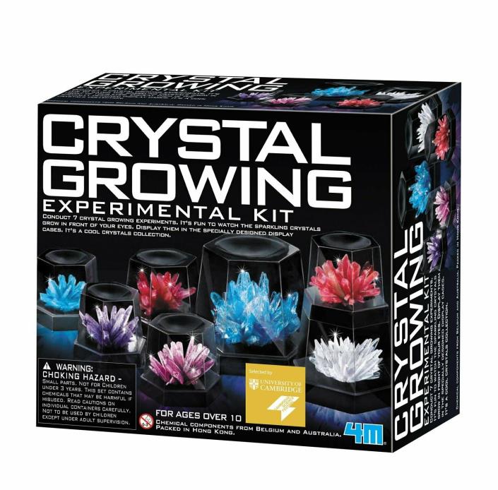 Crystal Growing Experiment Kit Kids Fun Play Learning Educational Toy Play Set