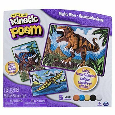 Kinetic Foam - 3D Art - Mighty Dinos