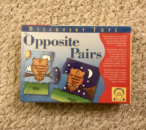 Discovery Toys Opposite Pairs Matching Game #2293 Children’s Educational Puzzle