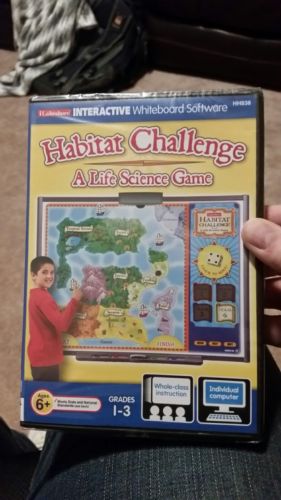 Lakeshore Interactive Whiteboard Software -Habitat Challenge Science- Grades 1-3