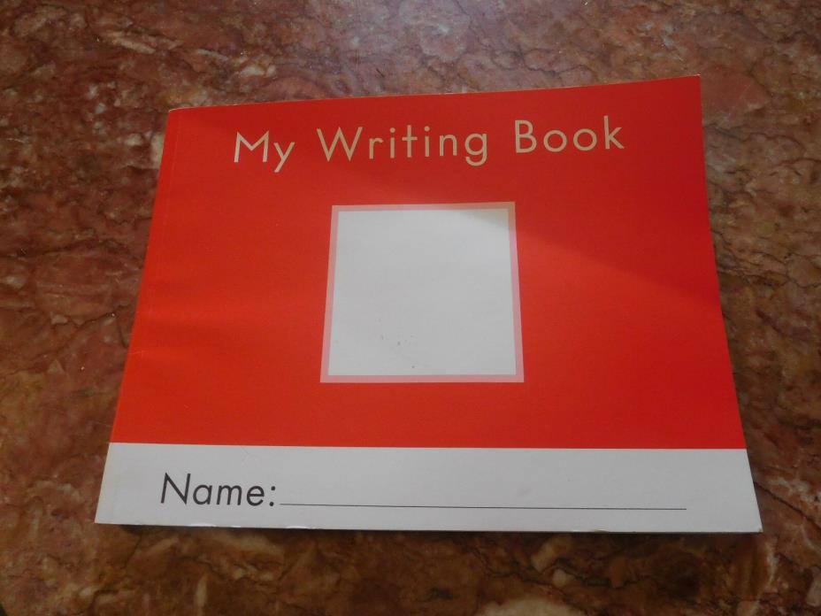 My Writing Book-Blank Page Journal-No Lines-Pre-School, K, 1st Grade Students