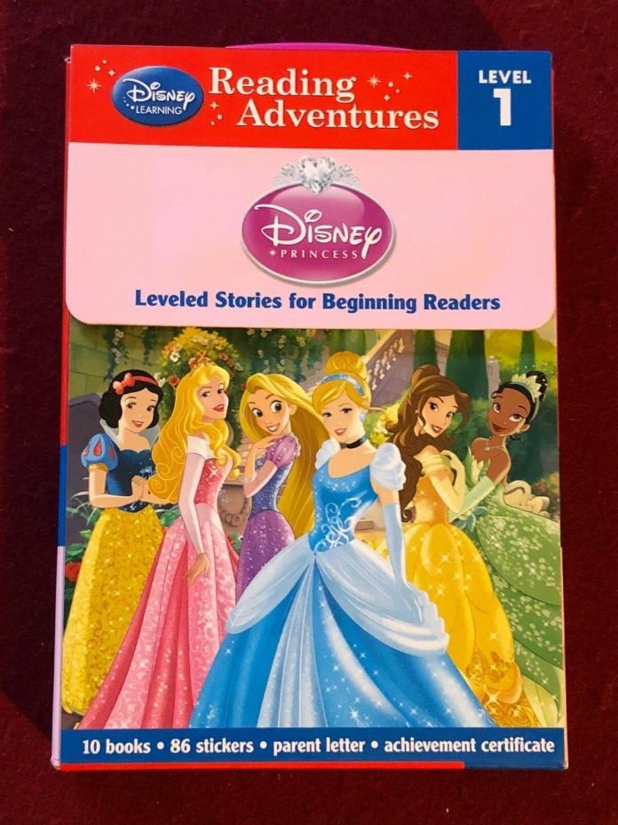 Disney Learning Reading Adventures: Disney Princess Level 1 Boxed Set