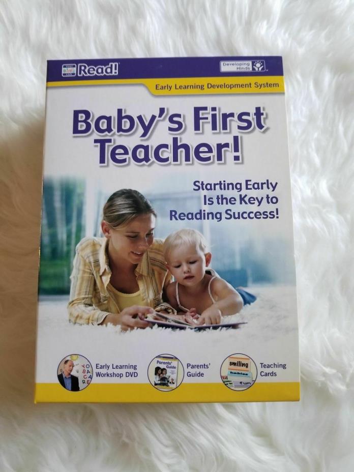 Your Baby Can Read Baby's First Teacher Series Early Learning Development System