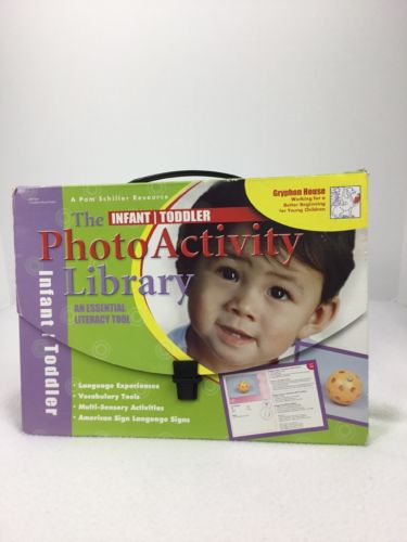 Photo Activity Library Infant/toddler Learning Kit Gryphon house Home schooling