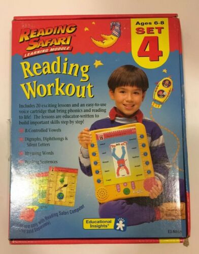 Reading Safari Learning Module reading workout set 4  Educational Insights