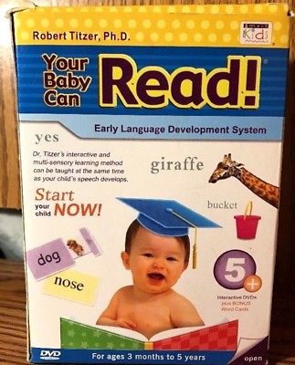 Your Baby Can Read Set For Ages 3 Months To 5 Years