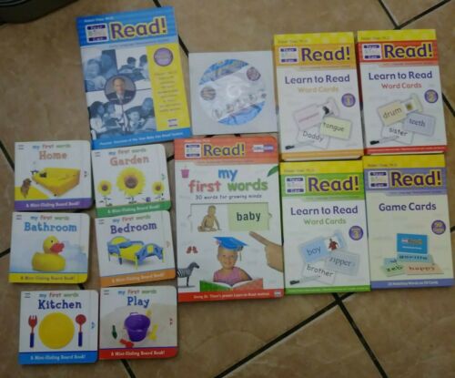 Your Baby Can Read Early Language Development System mixed lot