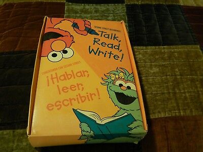 Sesame Street Beginnings: Talk, Read, Write! (VHS,Workbooks,Posters) En Espanol