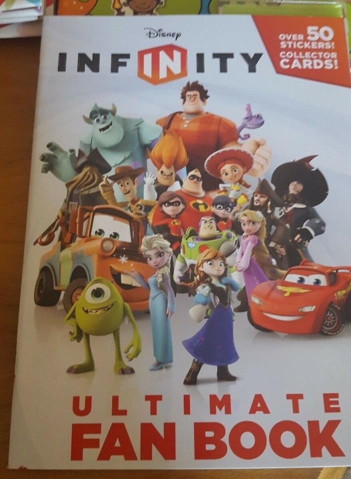 DISNEY INFINITY-ULTIMATE FAN BOOK HF754 COMB SHIP $1.00