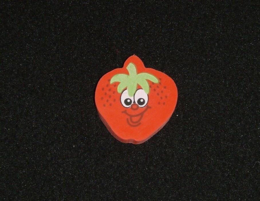 The Smiley Strawberry Eraser