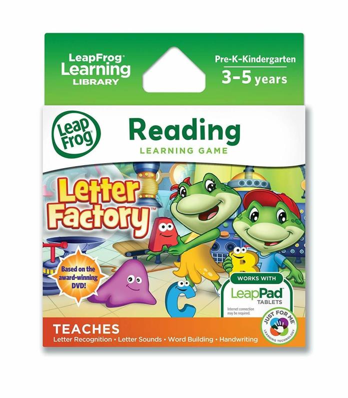 LeapFrog Letter Factory Learning Game (works with LeapPad Tablets and Leapster G