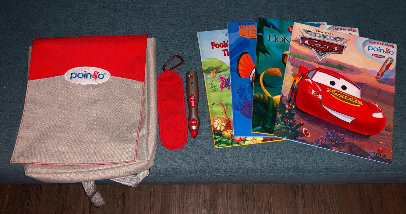 500 Poingo Interactive Reader, Winnie Pooh, Lion King, Toy Story & Finding Nemo