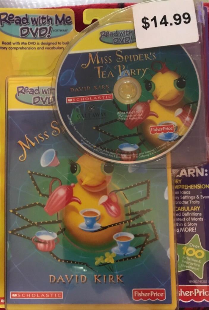 C12: Scholastic Read With Me DVD Miss Spider’s Tea Party