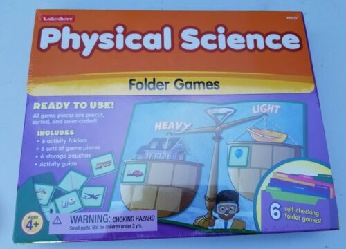 Lakeshore Learning Educational Science Physical Science Folder Game