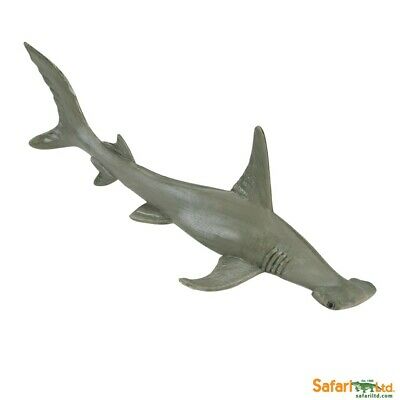 Wild Safari Sea Life Educational Painted Miniature Replica - Hammerhead Shark