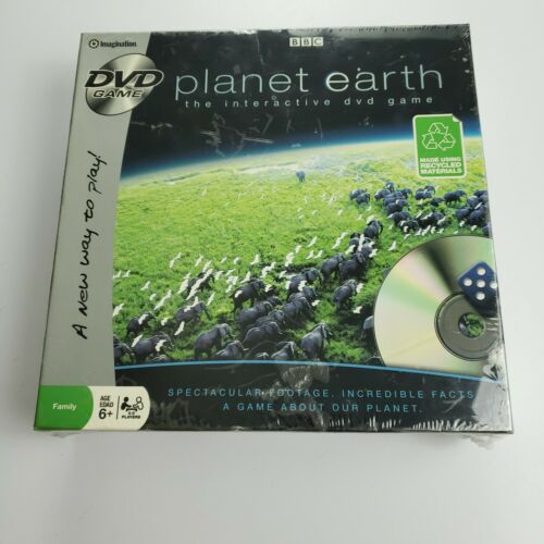 Planet Earth: The Interactive DVD Game Nature Planet Educational Teaching New