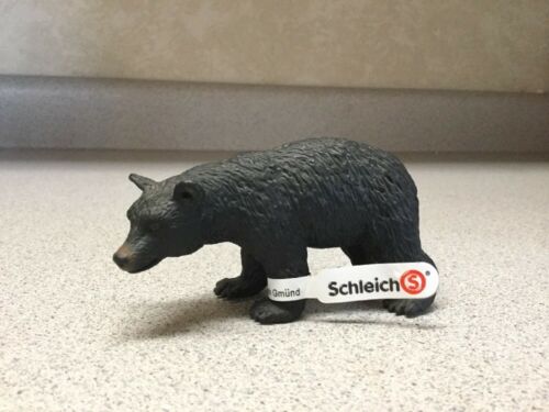 Schleich 14316 Retired BLACK BEAR Forest Series Figure 2002 New