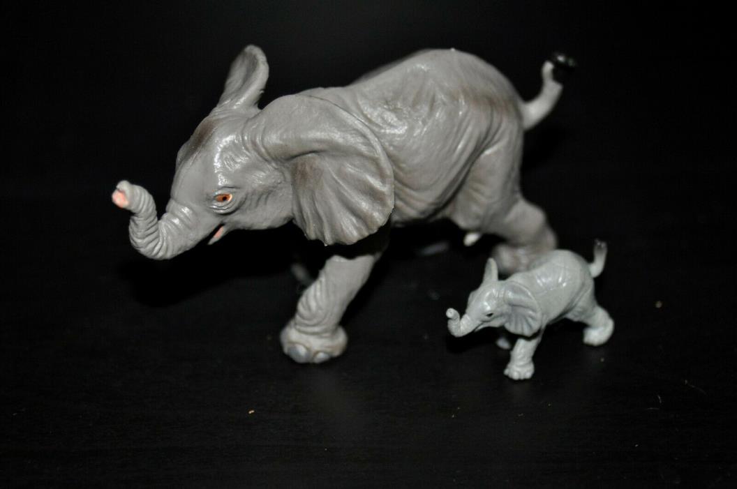 Safari Ltd African Elephant Calf Figure and Good Luck Mini