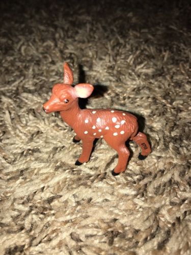 Safari Ltd 1998 North American Wildlife Deer Fawn Collectible Figure Toy
