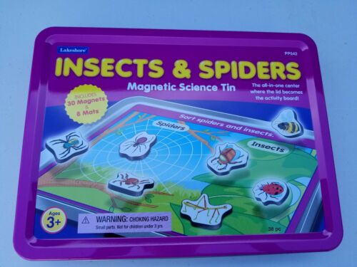 Lakeshore Learning Magnetic Science Activity Tin Insects and Spiders