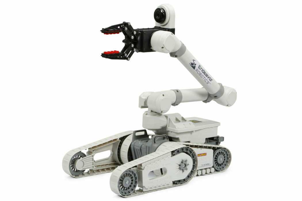 Endeavor Robotics iRobot 710 Kobra Tactical Robot with Sight & Sound Lithium Ion