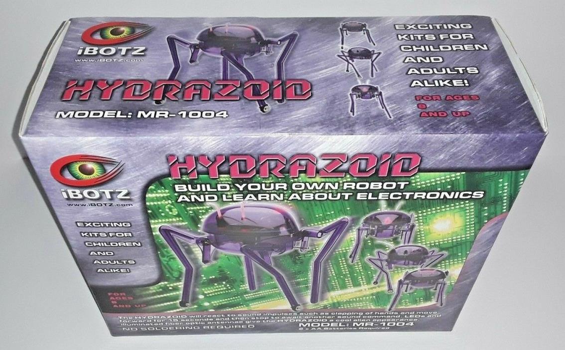New IBotz Hydrazoid MR-1004 Electronic Hands On Building Toy Science Educational
