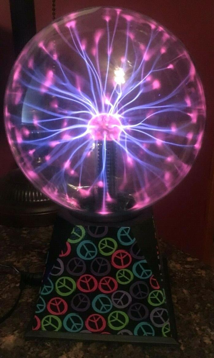 Rock Your Room 6 inch Plasma Globe Glassball Light in Box Excellent Condition