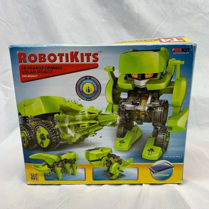 Solar Robot RobotiKits T4 Transforming Solar Robot  STEAM Toy
