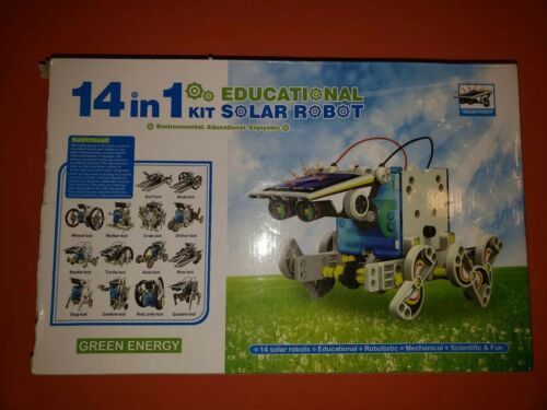 OWI 14 in 1 Solar Powered Robot DIY Transformer Toy Educational Science Kit