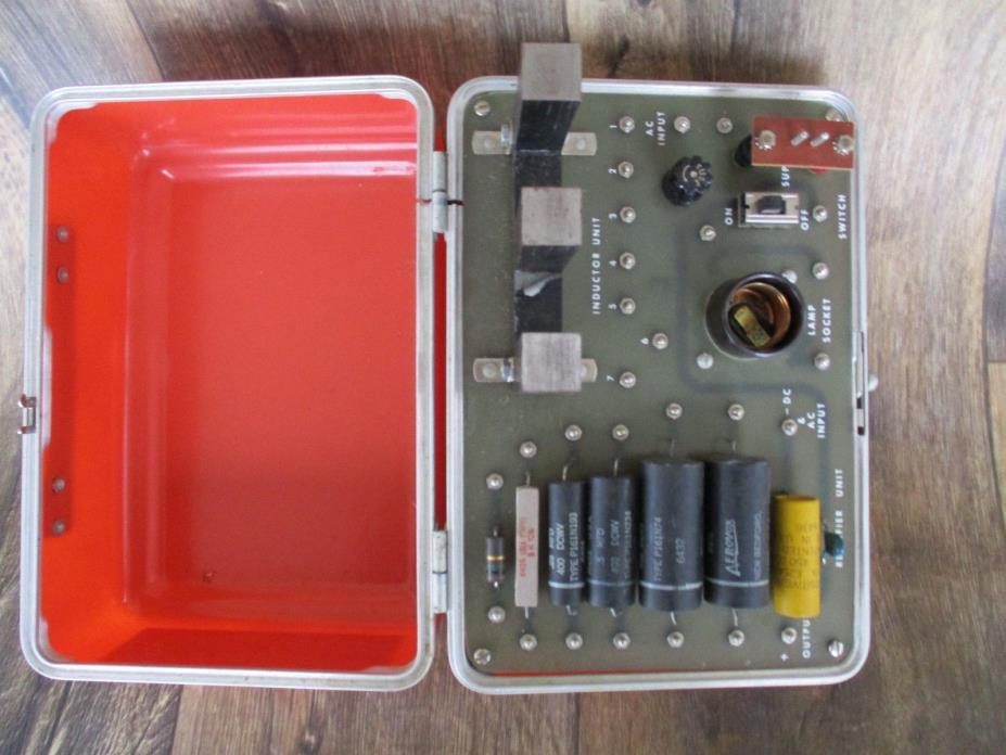 VTG McKnight 3E experimenter Circuit Board Snap Circuit Kit RARE CULPEPPER BOX