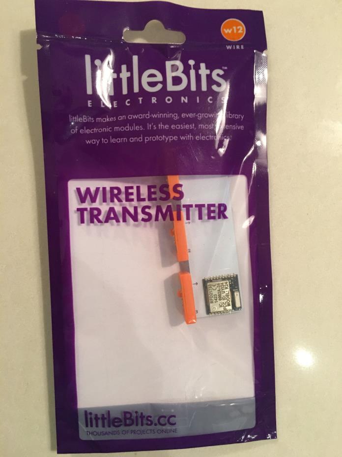 LittleBits Electronics Wireless Transmitter w12 Wire DIY LEGO circuit STEM  bits